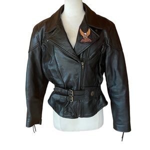 Leatherking Thinsulate Leather Motorcycle Jacket‎